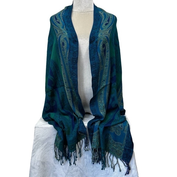 Huge Oversized Summer Scarf Beach Wrap Coverup - Picture 1 of 6